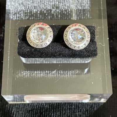 Pandora 925 Marked Womens Stud Earrings 