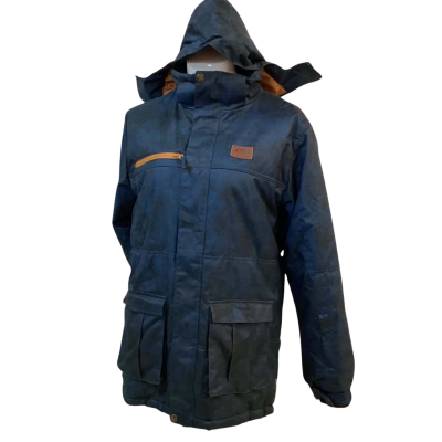XTM Performance Kids Black / Blue / Mustard Snow Jacket size 16