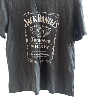 jack daniels no 7  Mens  Size S Short Sleeve T-shirt Black  