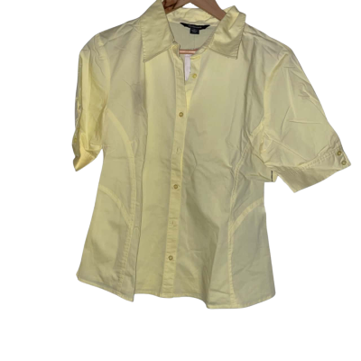 Rockman's Women's Short Sleeve Size 14 Lemon Shirt 