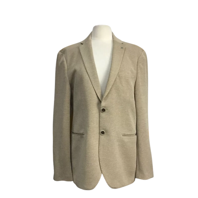 Politix Mens  Size XL Slim Stretch Brown Textured Blazer 