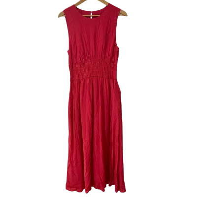 Portmans Womens Size 12 Red Maxi Dress