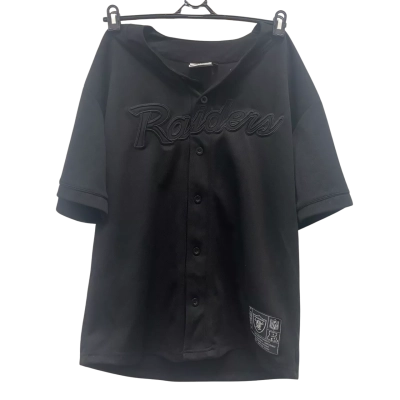 NFL Las Vegas Raiders Baseball Style Jersey Size XS