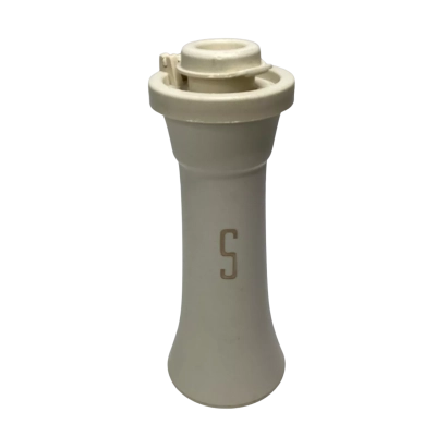 Vintage Tupperware hourglass salt shaker