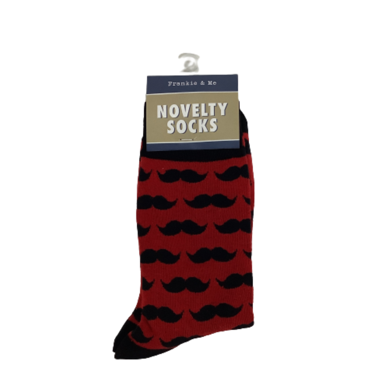 New Frankie & Me Unisex Novelty Socks One Size Fits Most Moustache 990(s)