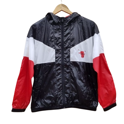 NBA Kids Size M Jacket Black  / Red / Yellow (14)