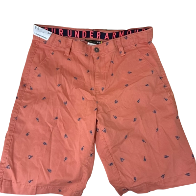 Under Armour Mens  Size 32 Coral / Orange 