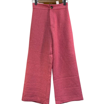 Zara Womens  Size XS Casual Pants Pink  