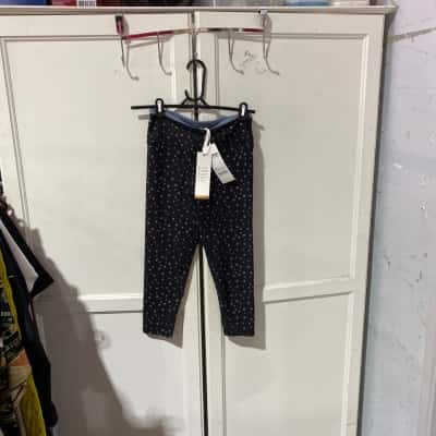  Womens  Size S Leggings Blue 