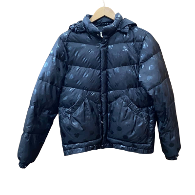 Gorman Black Patterned Puffer Jacket Size 10