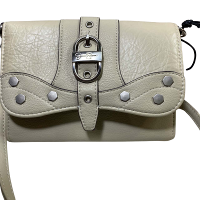 jessica Simpson Womens Cream Shoulder Bag 20x14 cm
