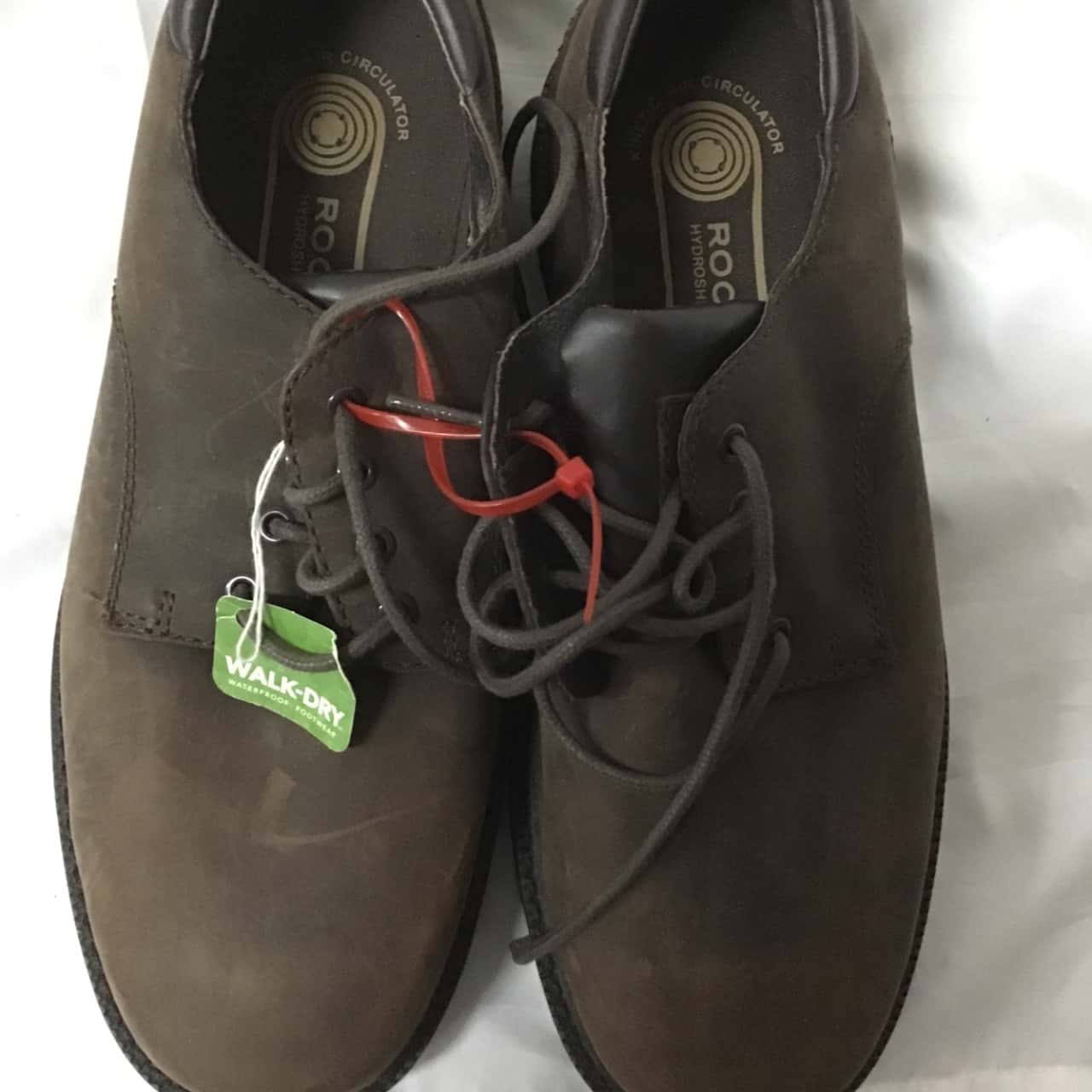 Rockport mens dress shoes size 8 brown s 