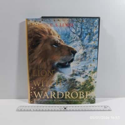 The Lion The Witch and The Wardrobe CS Lewis Hardcover Book