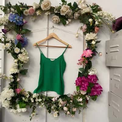Gorman Womens  Size 8 Cami  / Sleeveless Top Green 