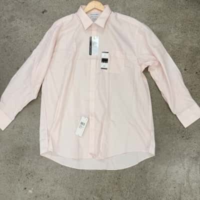 Van Heusen Mens  Size XXL Business Shirt / Long Sleeve Shirt Pink  
