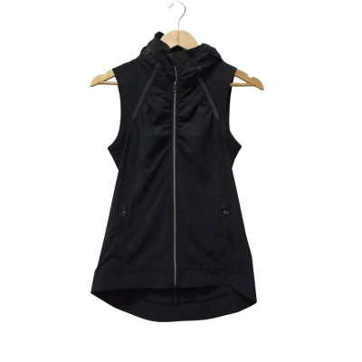 Lululemon Womens  Size 4 Hooded Jacket / Vest Jacket Black  