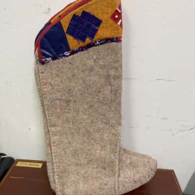 Traditional Handcrafted Valenki Felt Boots 
