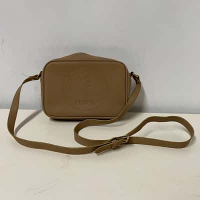 U.S. Polo Assn. Womens Shoulder Bag Beige 