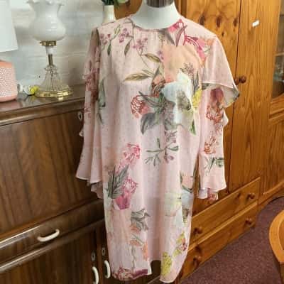 Cooper St Womens  Size 16 Floral Dress / Shift Dress Floral / Pattern / Pink  