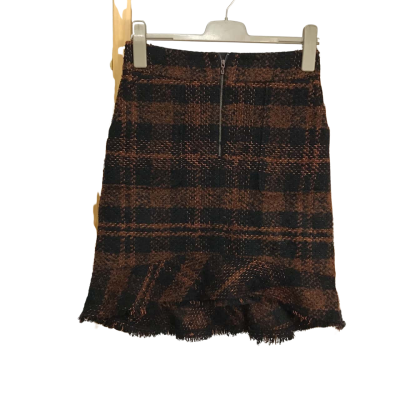 Saba Womens  Size 8 "Estelle" Fringed Flounce Skirt 