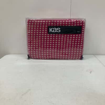 Kas Huxton Knitted Window Panel Pink Throw 