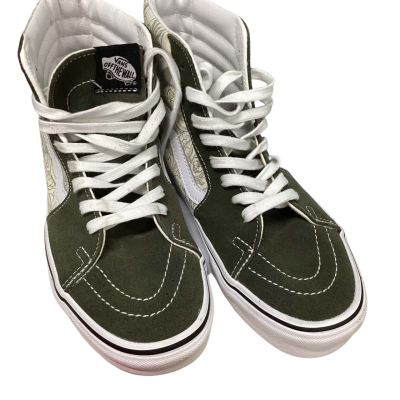 Vans Unisex  Size 40 Sneakers Green / White 