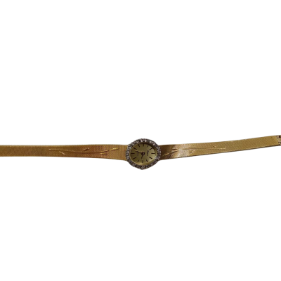  Womens Renoir Quartz Gold Watch 