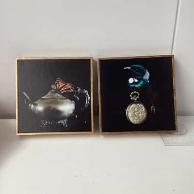 Teapot and Bird prints 