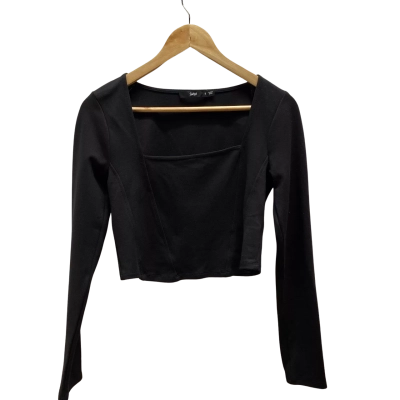 Sportsgirl Womens Size S Black Top