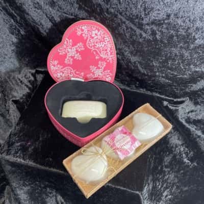 MOR Sugar Rose Tiger Lily Soap Bar + Bath Fizzers x 3