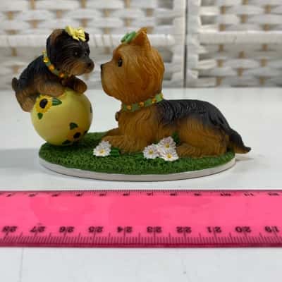 My Darling Little Pup Collection | Hamilton Collection Yorkie Figurines