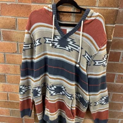 Ghanda Womens  Size L Hoodie Pattern 