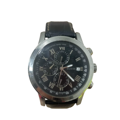 Guess Boulevard Watch (W13087G1) Black/Silver