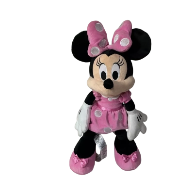 Disney Shop Minnie Mouse Large Pink Plush Toy (new)