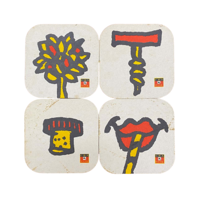 Vintage Commercial Bank of Australia Drink Coasters 