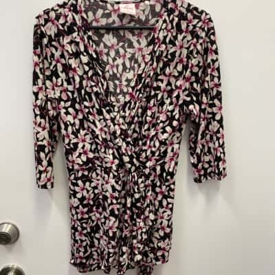 Leona Edmiston Womens  Size 14 Casual Dress Multicoloured 