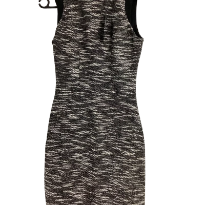 Cue Womens  Size 8 Sleeveless Dress  Black  / White 