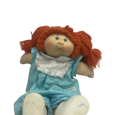 Cabbage Patch Kids - Girl with Orange Hair in Vintage style Clothing
