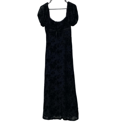 Ally Fashion Women's - Short Sleeve Dress - Black  / Pattern - Size 10 NEW WITH TAGS
