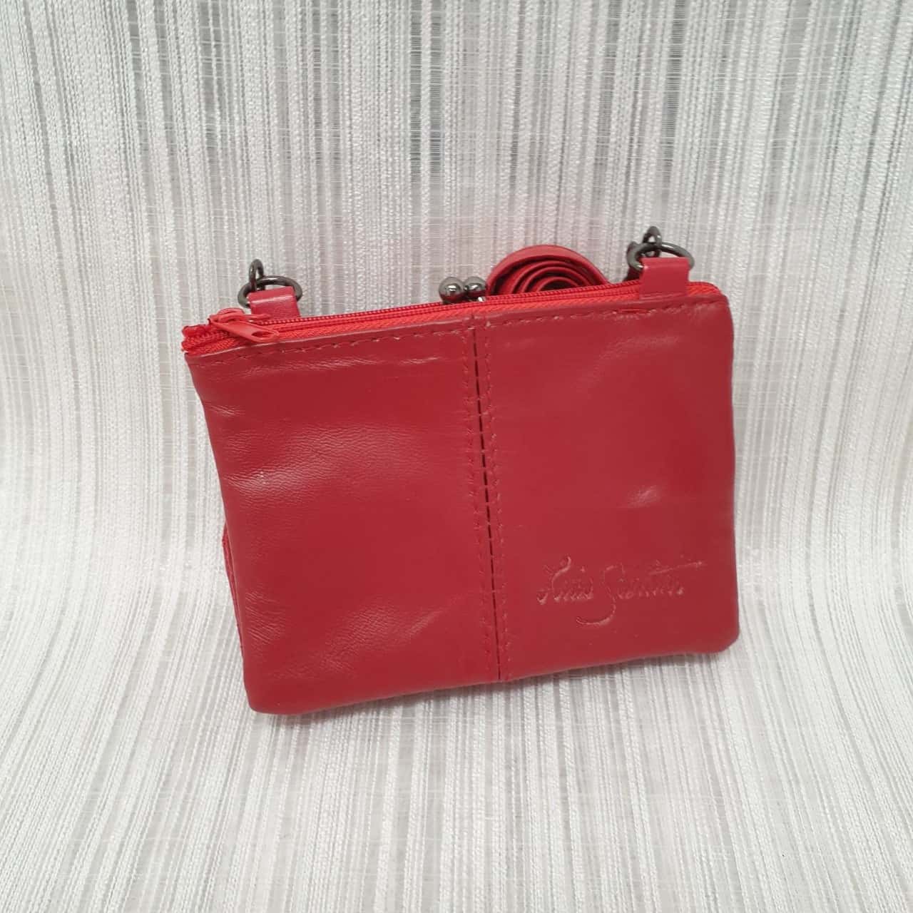 Satini Rave Luis Santini Gorgeous Small Red Leather Rave / City / Festival / Travel ...