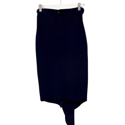 Bec & Bridge Womens  Size 10 Wrap Skirt Navy Blue 