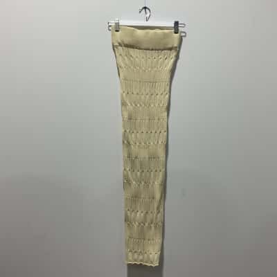 Runaway Scout Womens Skirt Size 8 Off White 