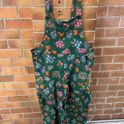 Princess Highway Womens  Size 18 Overalls Green / Pattern 