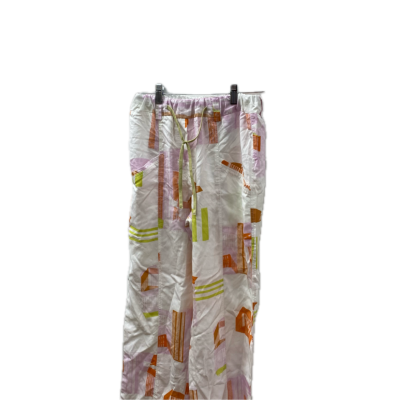 Bimba Y Lola Womens  Size 36 Ankle Length Pants Green / Pink  / White 