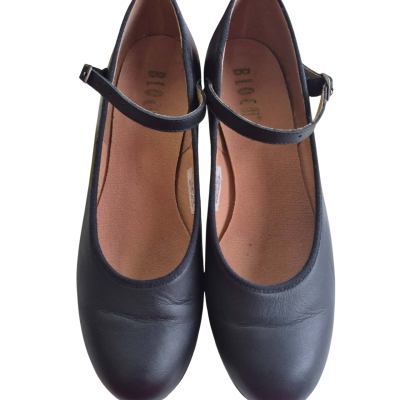 BLOCH Womens  Size 7 Black  Tap Shoes