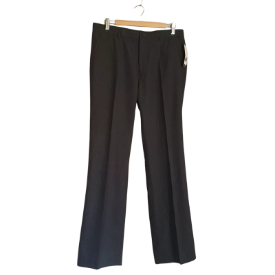 Tarocash Mens  Size 32 Dress Pants Grey / Pinstriped BNWT