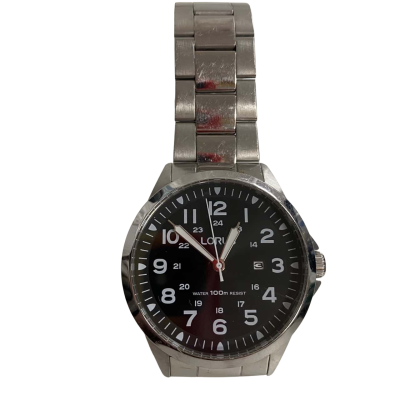  Mens Lorus Silver Watch Working
