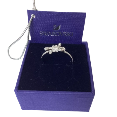 Swarovski - White Lifelong Bow Ring (Article no 5474936)