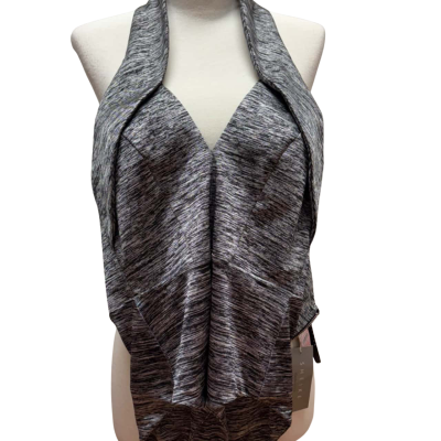 Sheike Womens  Size 6 Bodysuit Grey 