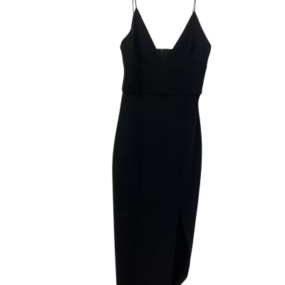 Womens black cocktail dress 